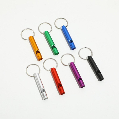 2 Kit De Silbatos De Supervivencia Para Mascotas En Plata
