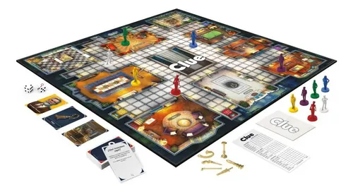 Clue El Clásico Juego De Misterio Original Hasbro En Español