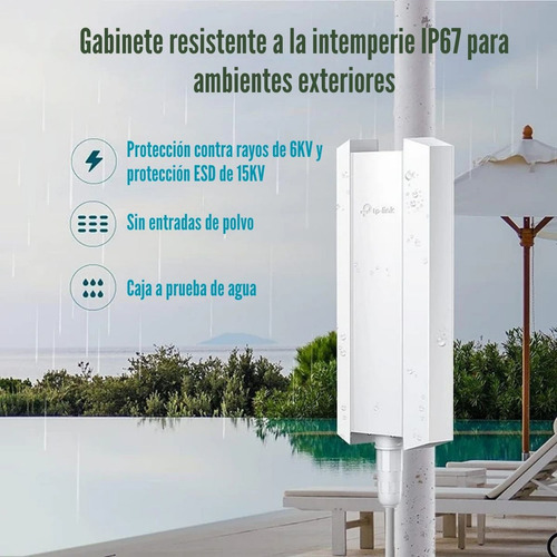 Access Point Tp-link Eap650-outdoor Ax3000 Mesh Dual Band