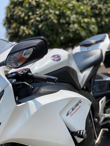 Honda Moto Cbr 1000rr Fireblade Branco Pérola Manual/chave