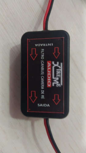 Filtro Rele Para Camera De Re Carro Com Rede Can Som Carro