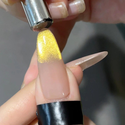 Bolígrafo Cilíndrico Portátil Con Diseño De 3 Uñas Cat Eyes