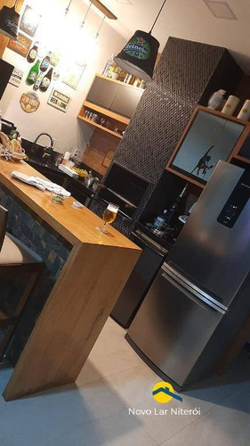 Imagem 8 de 15 de Cobertura Duplex Toda Reformada No Miolo De Icaraí 3 Quartos Com Vaga. - 145