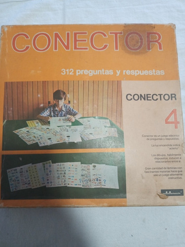Juego De Ingenio Conector 4 Decada Del 70 (Usado)