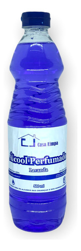 Alcool Perfumado Lavanda 500ml Climpa