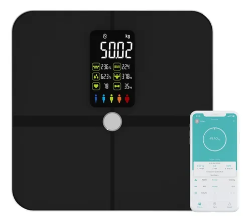Aplicación de báscula digital de impedancia corporal Fitdays Wf02