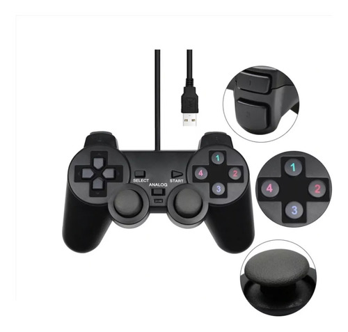 Joystick Usb Para Pc Control Analogos