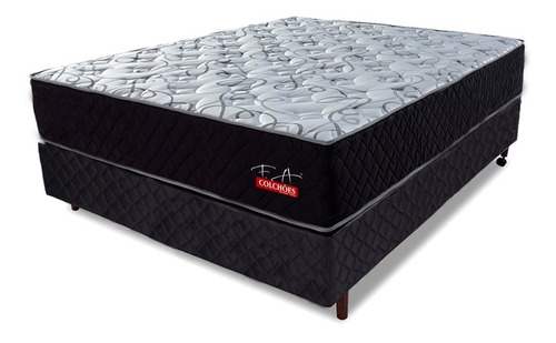 Sommier 1 Plaza Espuma Ortopedico Pillow Top