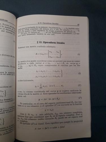 Imagen 7 de 10 de Libro Mir Algebra Lineal Y Geometria Analitica Bugrov