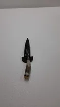 Comprar Cuchillo 3 Claveles Encabado Ciervo C\u002Fvaina Cuero 15 Cm