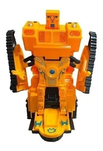 Juguete Transformer Excavadora Robot