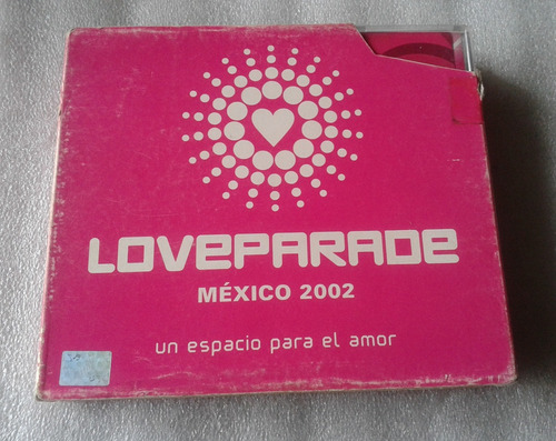 Loveparade Un Espacio Para El Amor Cajita Con 3 Cds Año 2002