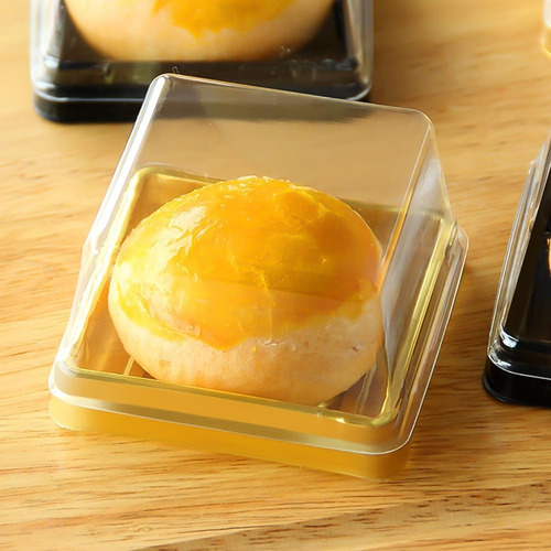 Recipientes Para Cupcakes De Plástico 3 Pulgadas Con Tapa