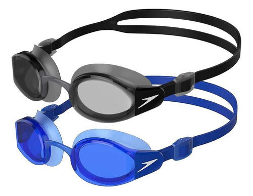 Gafas De Natación Speedo Mariner Pro Piscina Antiempañante Color Azul