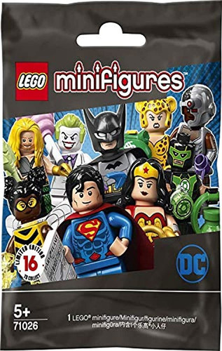 Juego De 6 Minifiguras De Superhéroes De Lego Dc