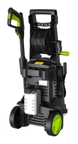 Imagen 2 de 2 de Hidrolavadora Kroner Profesional KR-2300 negra y verde con 165bar de presión máxima 220V