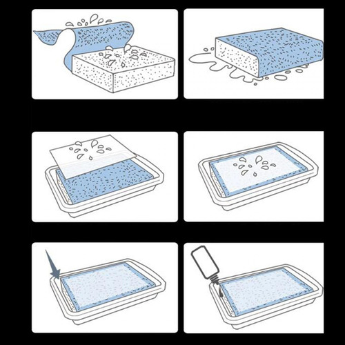 2 Paleta Úmida Modelo Para Colorir Bandeja Paleta De Papel