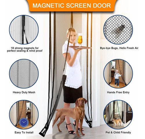 Malla Mosquiteros Para Puertas