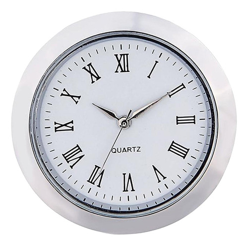 3 Inserto De Reloj Redondo, Mini Reloj, Marco Argentino