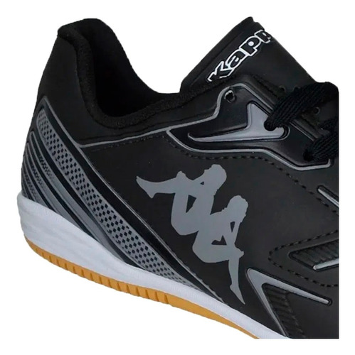 Imagen 4 de 5 de Kappa Botin Futbol Niño Legend Ic Negro-gris Ras