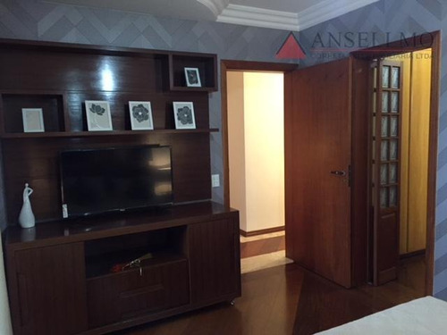 Apartamento Com 3 Dormitórios À Venda, 129 M² Por R$ 599.000,00 - Parque Das Nações - Santo André/sp - Ap1225