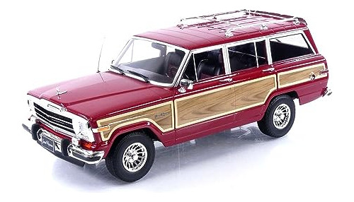 Kk-scale 1/18 Grand Wagoneer 1989 Red Wood