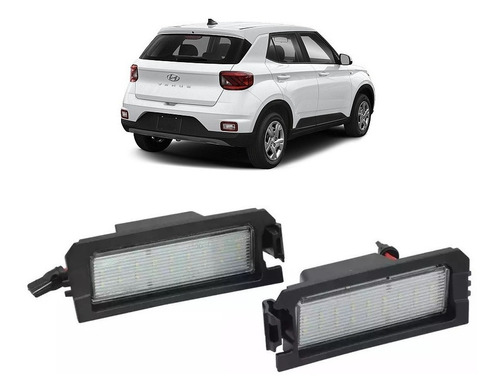 Luz Led Patente Hyundai Venue 2019 - 2022 Accesorio