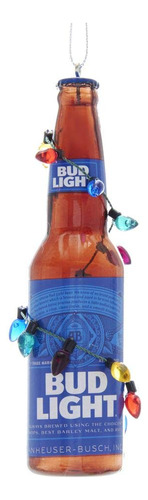 Budweiser® Bud - Botella De Luz Con Bombillas Navidenas, Pla