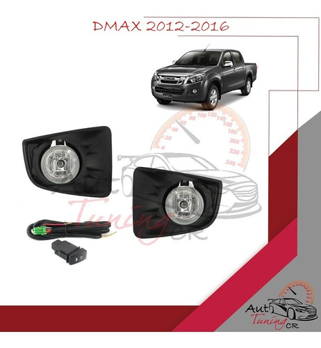 Halogenos Isuzu Dmax 2012-2016