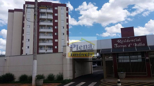 Imagem 2 de 22 de Apartamento Residencial À Venda, Planalto Do Sol, Sumaré. - Ap0714