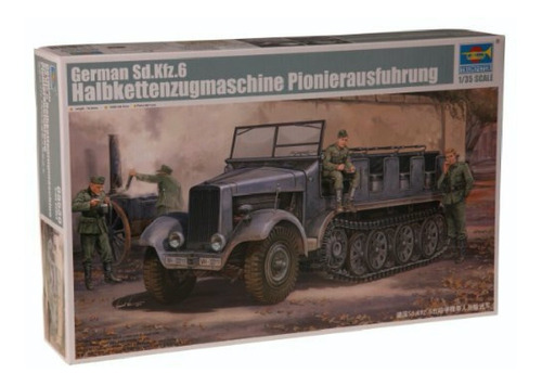 Blindado Aleman Sd.kfz.6 Escala 1/35 Armable Tanque