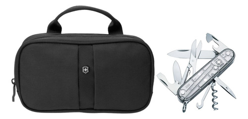 Kit Navaja Climber Silver + Neceser Para Viaje Victorinox