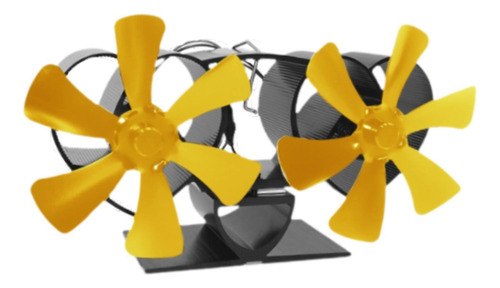 Ventilador De Chimenea Multiusos No Eléctrico Con Dorado