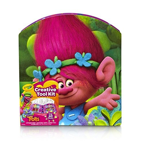 Crayola; Kit De Herramientas De Creatividad Trolls; Herramie