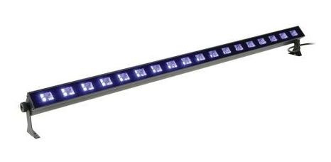 Imagen 1 de 3 de Barra De Luz Negra Luz Uv Dmx 18x3 No Alien Pro