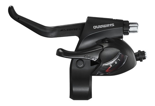 Imagen 6 de 7 de Par De Shifters Integrados Shimano Ez Fire Ef41 - 3x7 Vel.