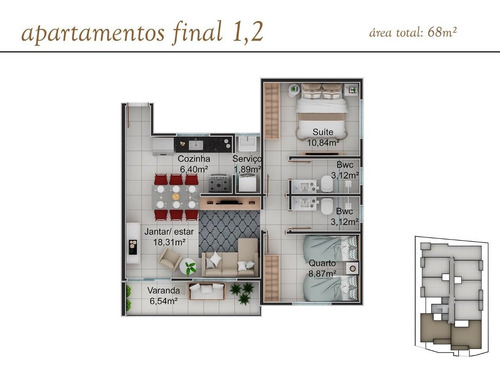 Imagem 12 de 13 de Pré Lançamento Residencial Brisa - 5226
