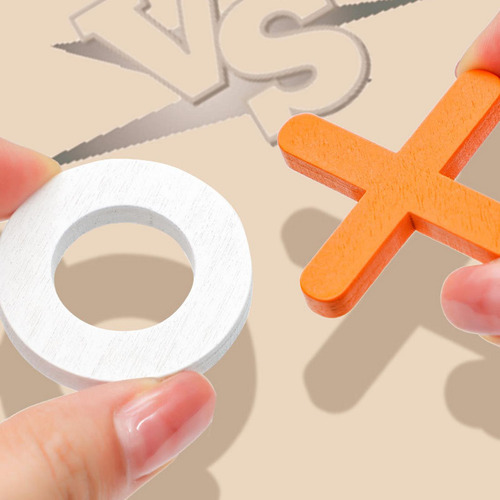 Juego De Mesa De Madera Tic Tac Toe, Juegos De Mesa De