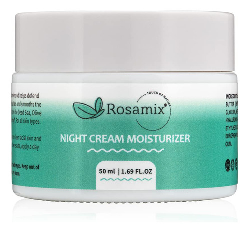 Rosamix Crema De Noche Hidratante Facial Crema De Noche Anti