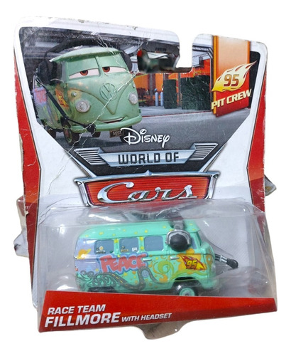 Cars Disney Pixar/ Filmore With Headsets World Of Cars 95pit