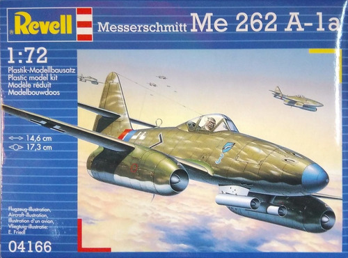 Me 262 A-1a By Revell # 4166    1/72