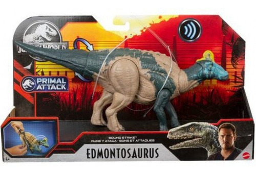 Jurassic World Edmontosaurus Mattel Primal Attack Dinosaurio