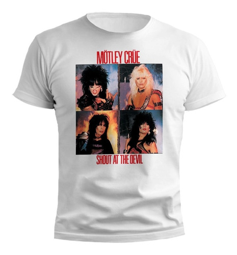 Remera Motley Crue Banda Diseño Exclusivo