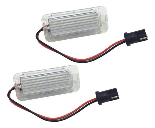 Nuevo Lámpara De Matrícula De Coche Led Blanca Sin Errores