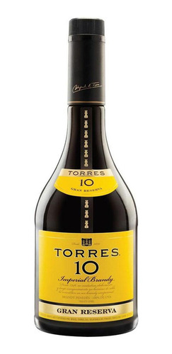 Pack De 6 Brandy Torres 10 Magnum 1.5 L