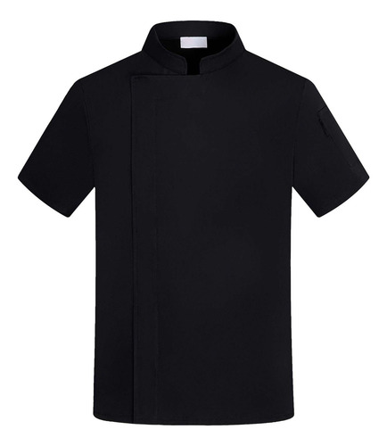 2 Chaqueta De Abrigo De Chef, Ropa De Camarero Negro L