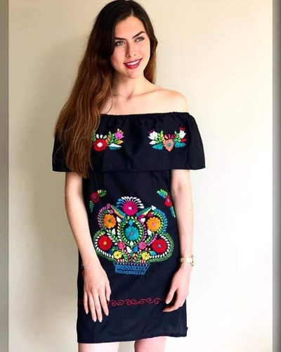 Vestido Mexicano Bordado