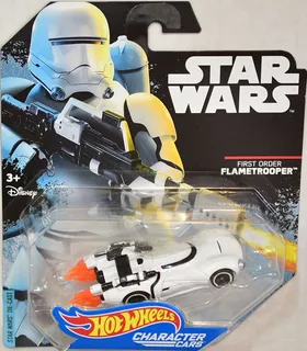 Hot Wheels Star Wars Flametrooper Character Cars Personajes