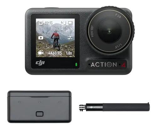 Camera Dji Osmo Action 4 AC003 Adventure Combo | Frete grátis