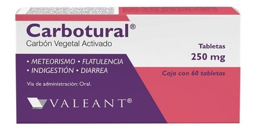 Carbotural Tab. C/60pz. Cabron Activado